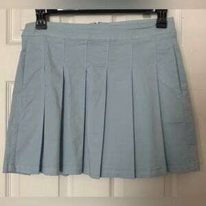 American Eagle Outfitters Light Blue Skater Skirt